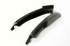 Audi A4 B8 Carbon Fiber Gloss Black Front Bumper Splitter 2012 - 2016