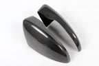 VW Scirocco Carbon Fiber Mirror Covers – Gloss Black Caps (2013–2016)