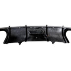 Audi A4 B9 Sedan Carbon Fiber Gloss Black Rear Bumper Diffuser 2018 - 2019