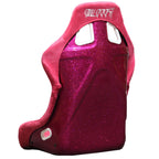 Pink Bull Boost Adjustable Racing Lowered Heartbreak Bucket Seat with Slider Rails - Bull Boost Performance