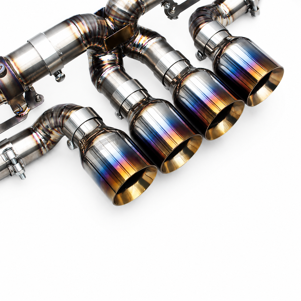Z06 Titanium Valved Catback Exhaust for Chevrolet Corvette C8 6.2L by Stratec Systems