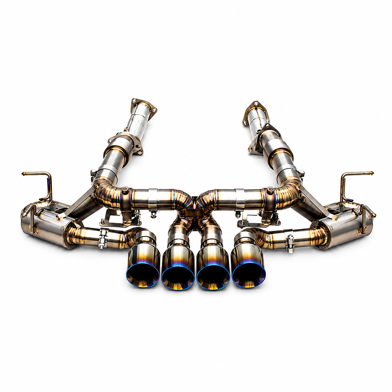 Z06 Titanium Valved Catback Exhaust for Chevrolet Corvette C8 6.2L by Stratec Systems