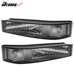 1992-1996 Ford Bronco Smoke Front Bumper Signal Parking Lights