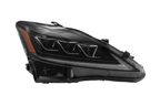 Lexus IS250/IS250C/IS350/IS220d & ISF(XE20) Black Matrix Projector Headlights (2006-2014)