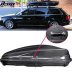 Key Lock Car Cargo Roof Box Luggage Roof Carrier 57*29*16 Carbon Fiber