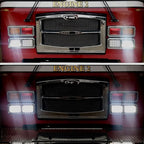 Universal 6x4 Pair LED Crystal Clear Sealed Beam Headlight Headlamp