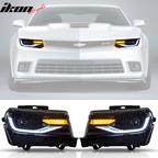 2014-2015 Chevy Camaro 5TH to 6TH Gen 16+ ZL1 Bumper LED DRL Headlamps