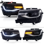 2014-2015 Chevy Camaro 1LE Style Front Bumper Cover w/ Headlights