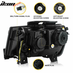 2014-2015 Chevrolet Camaro 6th Gen Style Projector DRL LED Headlights