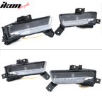 2016-2018 Chevy Camaro SS Fog Lights w/ Amber Truning Signal ABS PC