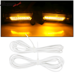 2016-2018 Chevy Camaro SS Fog Lights w/ Amber Truning Signal ABS PC