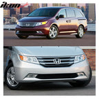 Fits 11-13 Honda Odyssey OE Front Fog Light Fog Lamp Clear Lens Pair