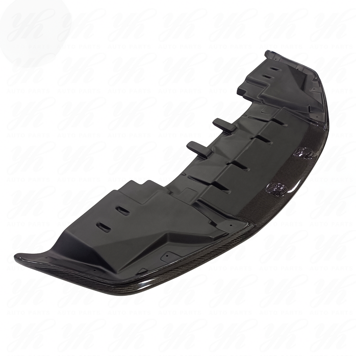 Z Tune Style Carbon Fiber Front Lip Splitter with Diffuser for Nissan Skyline R34 GTR Bumper by Stratec Systems