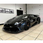 Aggressive Dry Carbon Fiber Front Lip for Lamborghini Huracan LP610 - Bull Boost Performance