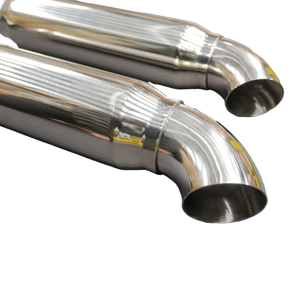 For Camaro Trans Am Stainless True Duals 3" X PIPE + SS MUFFLERS 98 99 00 01 02 - Bull Boost Performance