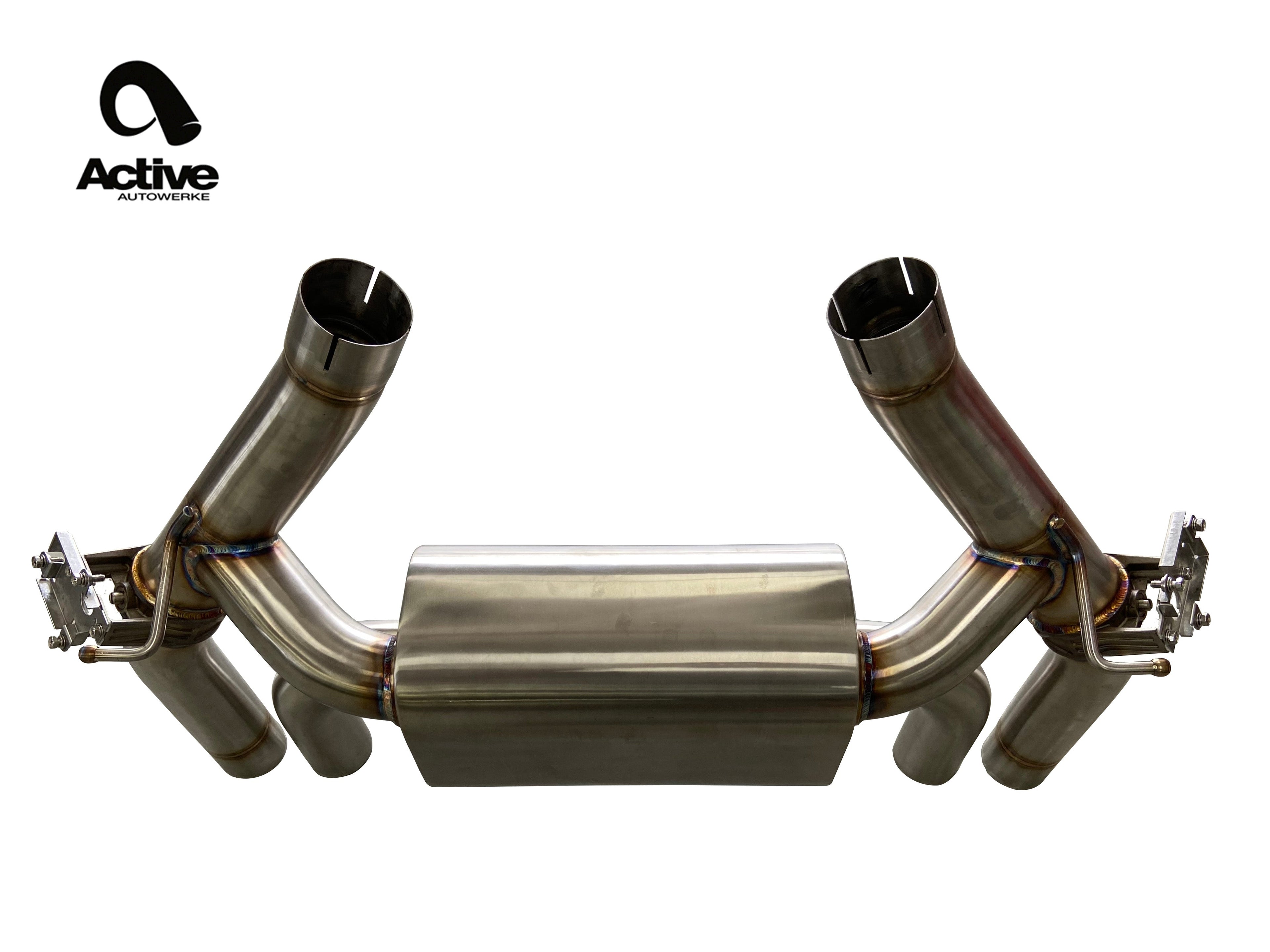 F87 M2C Valved Rear Axle-back Exhaust