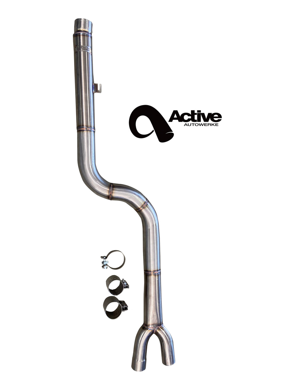 G2X M340i M440i MidPipe w Active brace
