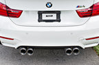 bmw m4 with active autowerke exhaust tips