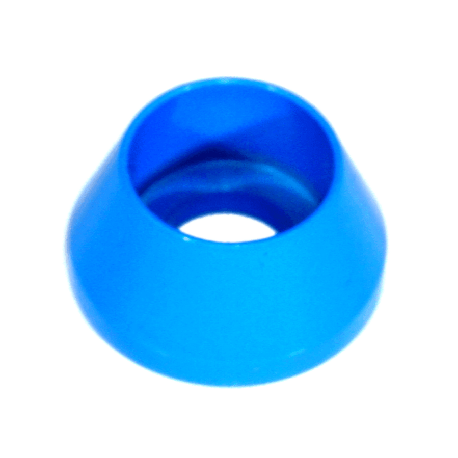 ZSPEC Body Kit Fastener, Billet-Angled Finish Washer & Stainless M6x20mm Bolt, w/ Rivet Nut, per Each