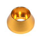 ZSPEC M8 Angled Cup Finish Washers for SHSC Socket-Cap Fasteners, Billet, 10-Pack
