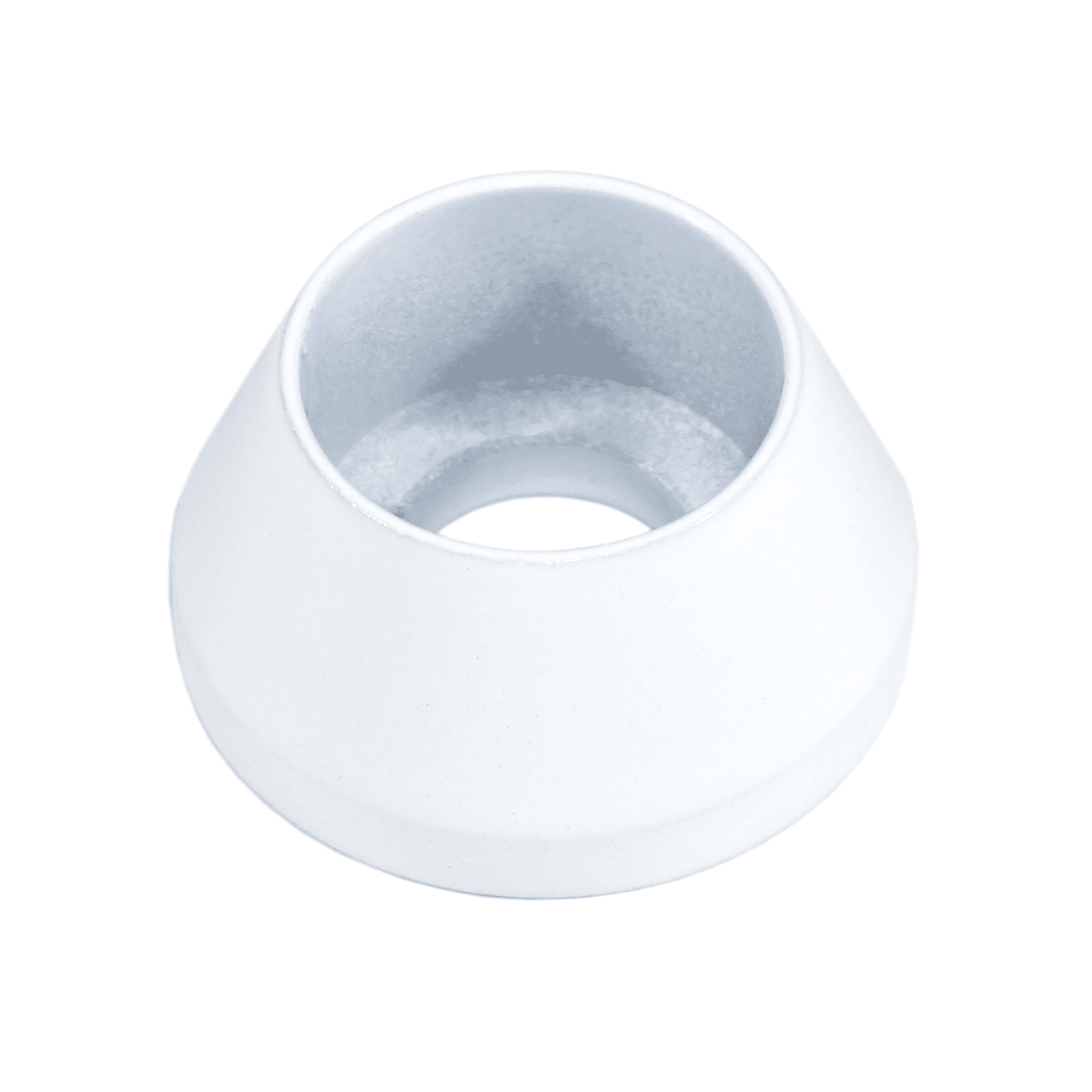 ZSPEC M8 Angled Cup Finish Washers for SHSC Socket-Cap Fasteners, Billet, 10-Pack
