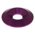 ZSPEC M6 Wide Fender-Finish Dress Up Washers, for M6 FHSC Fasteners, Billet, 10-Pack
