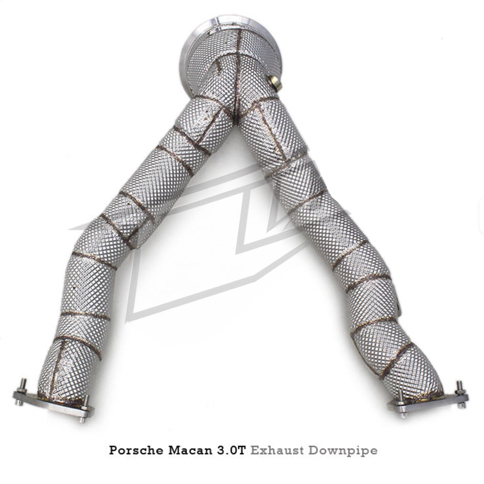 Stainless Exhaust Downpipe for Porsche Macan 3.0T 2.9T - Bull Boost Performance
