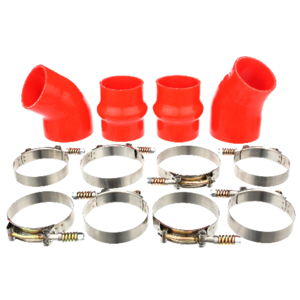 Heavy Duty Silicone Intercooler Boot Kit For 1994-2002 Dodge Ram Cummins 5.9L Diesel