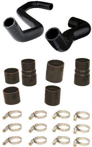 Silicone Radiator Hose and Intercooler Boot Kit For 01-03 Ford F-250 F-350 7.3L