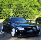 Mercedes Benz C-Class (204) Red LED Taillights Set (2007-2011)