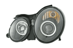 Mercedes Benz CLK (208) Black Headlight Set  (1998-2002)