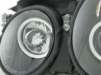 Mercedes Benz CLK (208) Black Headlight Set  (1998-2002)