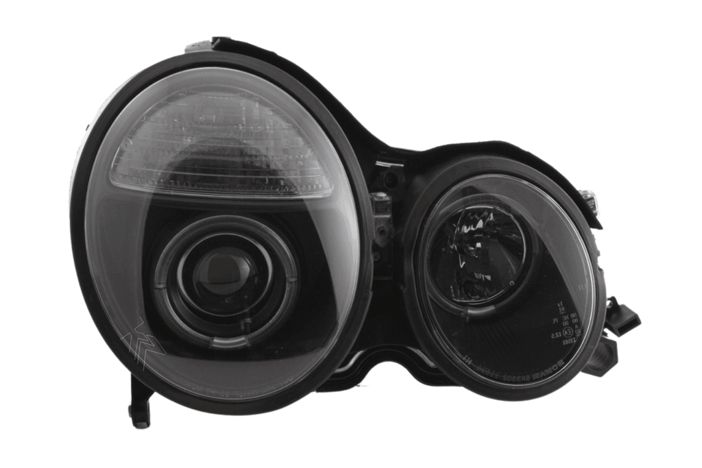 Mercedes Benz E-Class (210) Black Angel Eye Headlights (1999-2001)