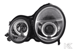 Mercedes Benz E-Class (210) Chrome Angel Eye Headlights (1999-2001)