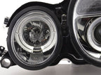 Mercedes Benz E-Class (210) Chrome Angel Eye Headlights (1999-2001)