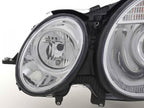 Mercedes Benz E-Class (211) Chrome Headlight Set (2002-2006)