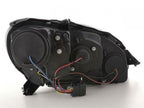 Mercedes Benz S-Class (220) Black Headlight Set (1998-2001)