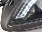 Mercedes Benz S-Class (221) Black LED Headlights with Daytime Running Lights (2005 - 2009)
