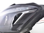 Mercedes Benz S-Class (221) Black LED Headlights with Daytime Running Lights (2005 - 2009)