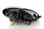 Mercedes W204 C-Class Chrome LED Headlights with DRL (2011 - 2014)