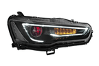 Mitsubishi Lancer Evo X GSR 10th Gen (CZ4A) Demon Eyes Dual Beam Projector Headlights (2008-2017)