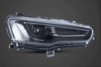 Mitsubishi Lancer Evo X GSR 10th Gen (CZ4A) Demon Eyes Dual Beam Projector Headlights (2008-2017)