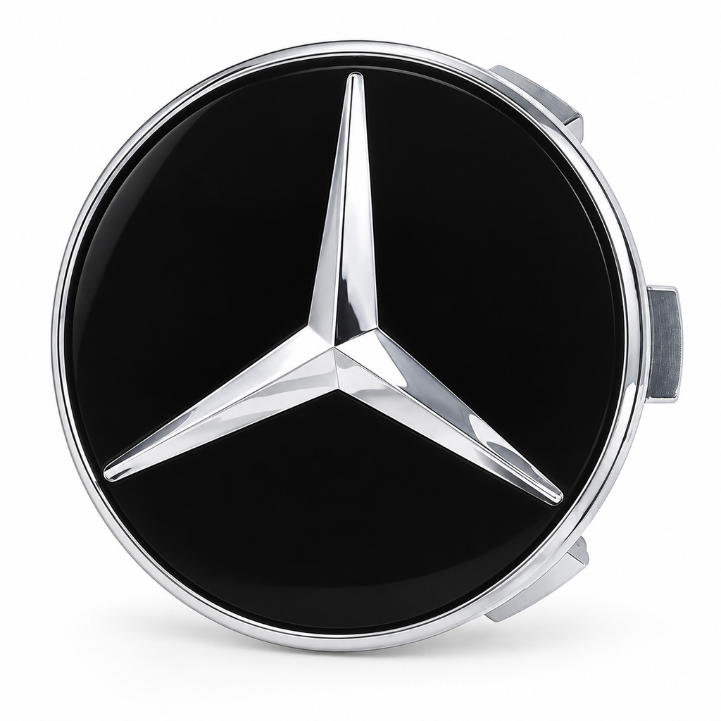 75mm Floating Center Wheel Caps for Mercedes Benz