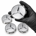 75mm Floating Center Wheel Caps for Mercedes Benz