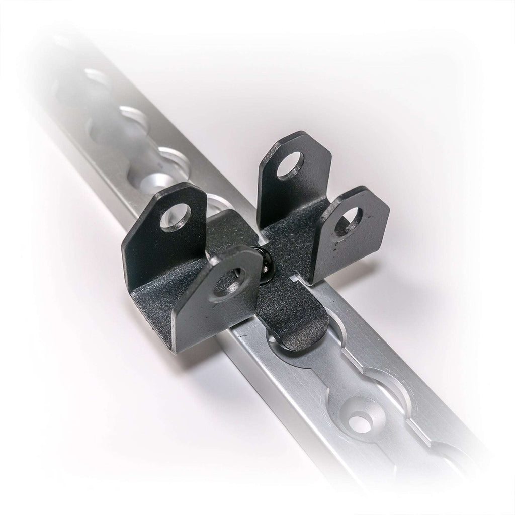 Turn Offroad L-Track Quick-Mount Rubber Clamp for MOLLE and Drip Rails