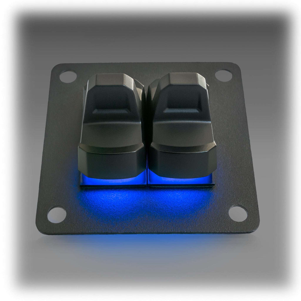 Turn Offroad MOLLE-Loc Double Carling Switch Plate