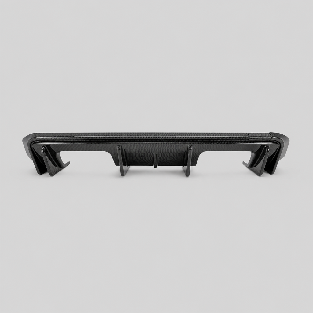 Carbon Fiber 3D Style Rear Diffuser Corner Extensions for BMW G80 M3 G82 M4 by Stratec Systems