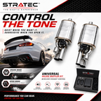 F1 Universal Valved Muffler Kit