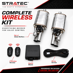 F1 Universal Valved Muffler Kit