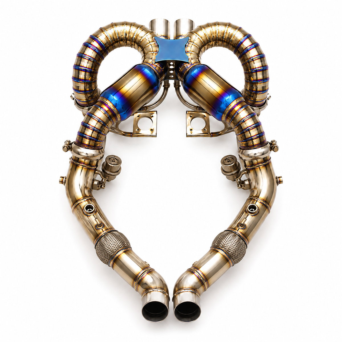 F1 Titanium Exhaust System for Lamborghini Murcielago LP620 LP640 LP670 V12 6.2 by Stratec Systems